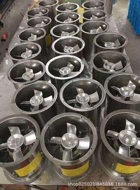 不绣钢防爆轴流风机BT35-11管道式300400500工业防爆220V380V