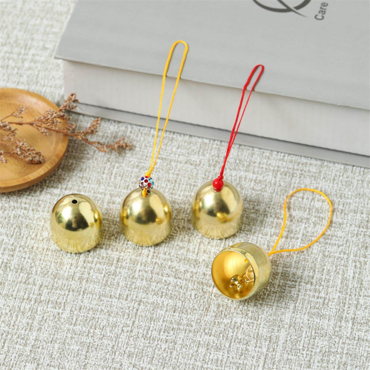 2.8黄铜铃铛diy金属风铃及风铃diy材料配件圣诞小铃铛风铃挂