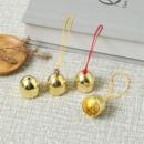 2.8黄铜铃铛diy金属风铃及风铃diy材料配件圣诞小铃铛风铃挂