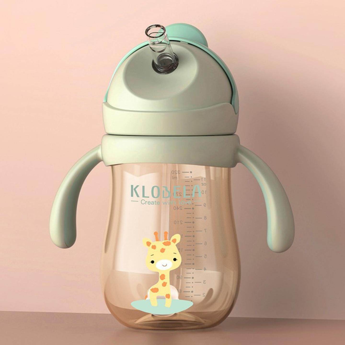 可拉贝拉宝宝学饮杯婴儿防漏防呛饮水杯防摔重力球儿童ppsu吸管杯,餐饮具,吸管杯,淘宝优惠券,粉丝福利购,淘宝优惠卷