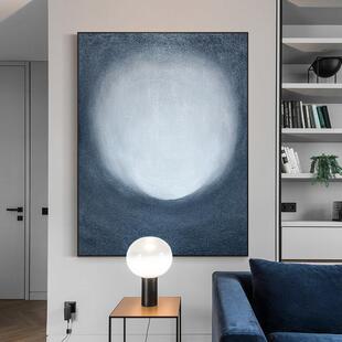 油画 手绘油画《穹宇》客厅挂画玄关装饰画现代简约纯手工抽象画