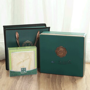 霍山铁皮石斛包装盒绿色切片礼盒高档石斛粉半斤一斤装空盒子