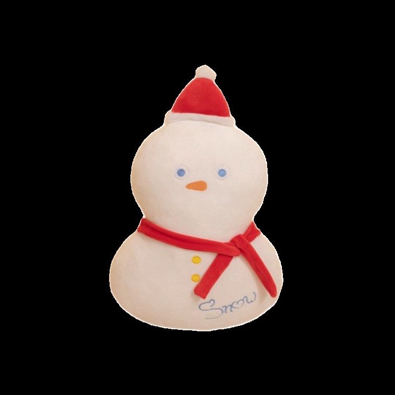 超软圣诞树抱枕毛绒玩具可爱雪人玩偶猫咪公仔节日装饰女生礼物