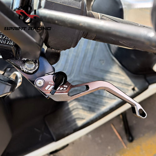 适用于改装比亚乔X7 250前后刹车牛角车把拉杆手柄手把防摔配件