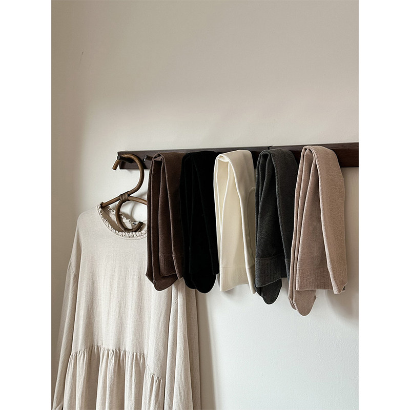 BEIFU贝芙 女童春秋装薄绒弹力连脚打底裤儿童韩版修身百搭连裤袜