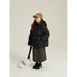 BEIFU贝芙韩国童装 儿童冬季加厚面包羽绒服男童女童保暖防寒外套