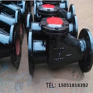 法兰单向阀DN50 H44T 100 止回阀 150 10铸铁旋启式