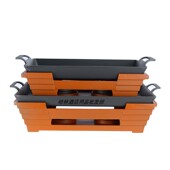 小份烤鱼盘烤鱼炉商用餐厅蛙小侠牛蛙锅酒精炉不粘烤盘保温炉加深