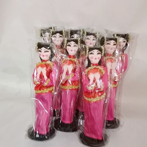 清明中元寒衣节祭祖男女布公仔绢布人手工民间特色手工艺品成品