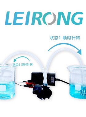 雷熔微小型GP2L齿轮泵工业自吸增压油泵抽糖浆灌装直流耐腐蚀高温