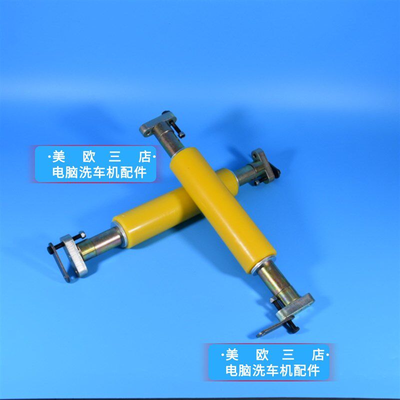 全自动电脑洗车机配件上海德加福洗车机改进款轨道推车轴拖车滚轮