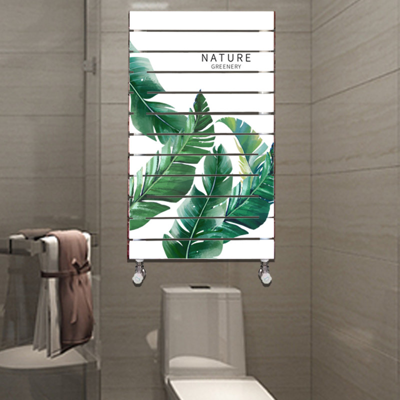 小背篓暖气片卫生间铜铝复合家用水暖散热片明装厕所艺术暖气超薄