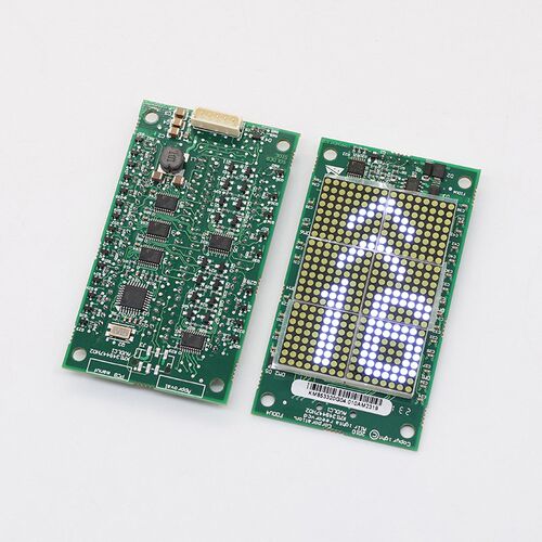 通用电梯配件4呼显示MK板853320G01/G04/G21/ KM13494外7H02点阵