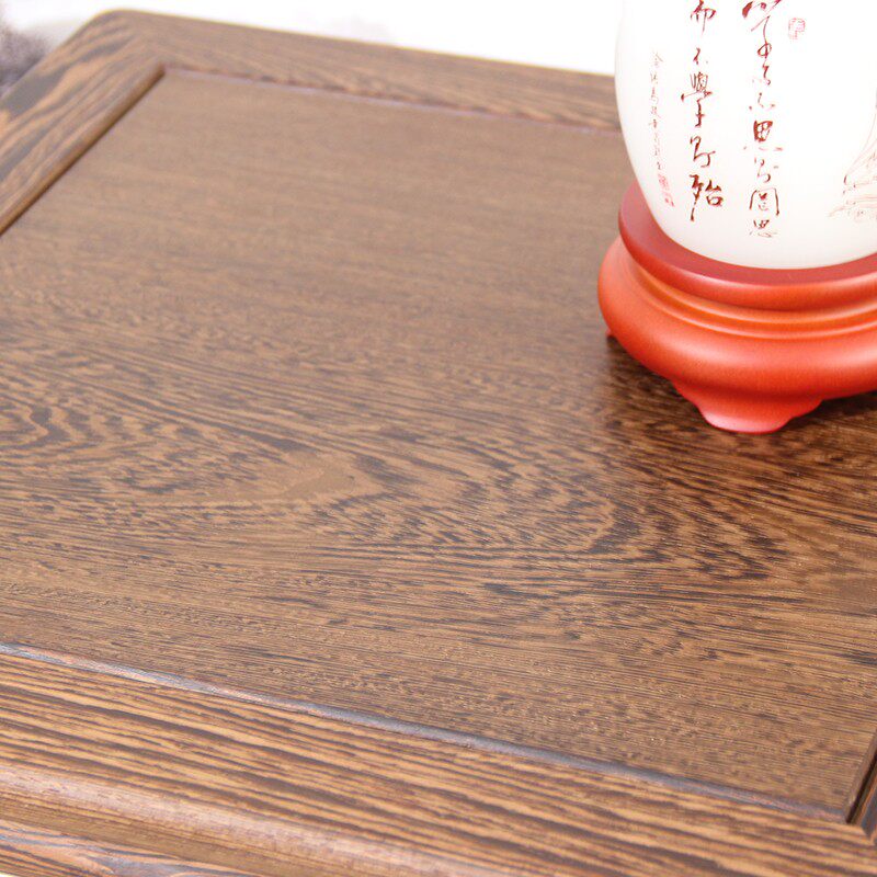 红木鸡翅木小桌茶桌儿童式桌实木茶几桌沙发边桌中餐方方桌榫卯桌
