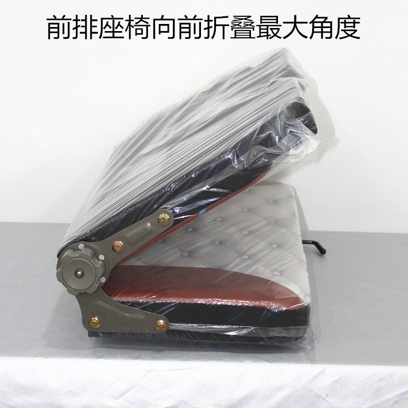 拉客电动三轮车司机座椅载客三轮车双排座椅前排座椅后排车座坐垫