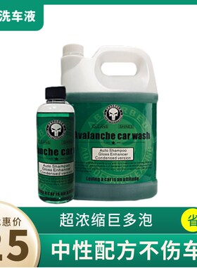 PA预洗液洗车液高泡浓缩液蜡水去污上光洗车香波泥沙松散剂非免擦
