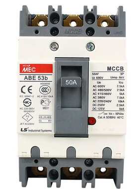 ***LS产电MEC塑壳断路器ABE ABS103b 33b 53b 63b 203b 403b803