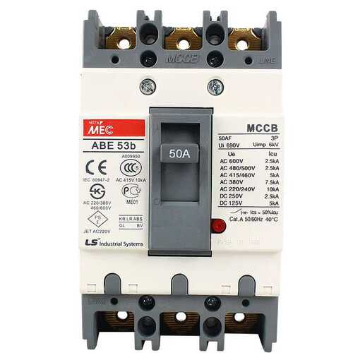 ***LS产电MEC塑壳断路器ABE ABS103b 33b 53b 63b 203b 403b803