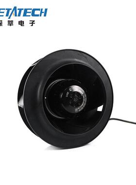 AC交流Φ225*99MM后倾离心B225-89塑料风轮220V散热风扇CCC 3C