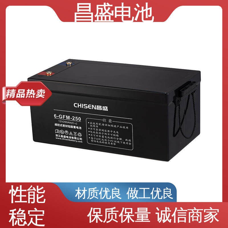 昌盛6-GFM-250ups电源电力工业蓄电池效性能