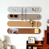 照片墙留言板背景板免打孔拍立得创意毛毡墙贴展示板软木板幼儿园