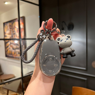 2022款 哪吒S哪咤s钥匙套专用遥控高档保护壳汽车钥匙包扣男女全包