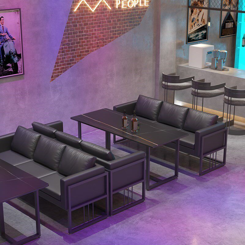 酒吧桌椅工业风餐厅商用铁艺咖啡厅餐吧烧烤店清吧小酒馆卡座沙发,商业/办公家具,沙发,淘宝优惠券,粉丝福利购,淘宝优惠卷