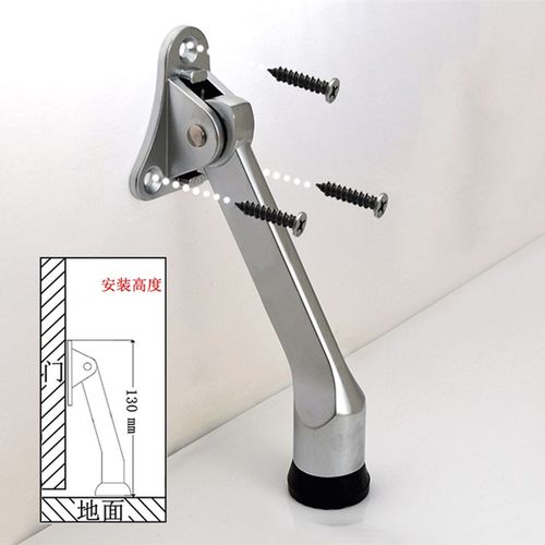 304不锈钢脚踏 门吸门定位器 门顶阻门器 脚踩门挡门碰门阻随意停