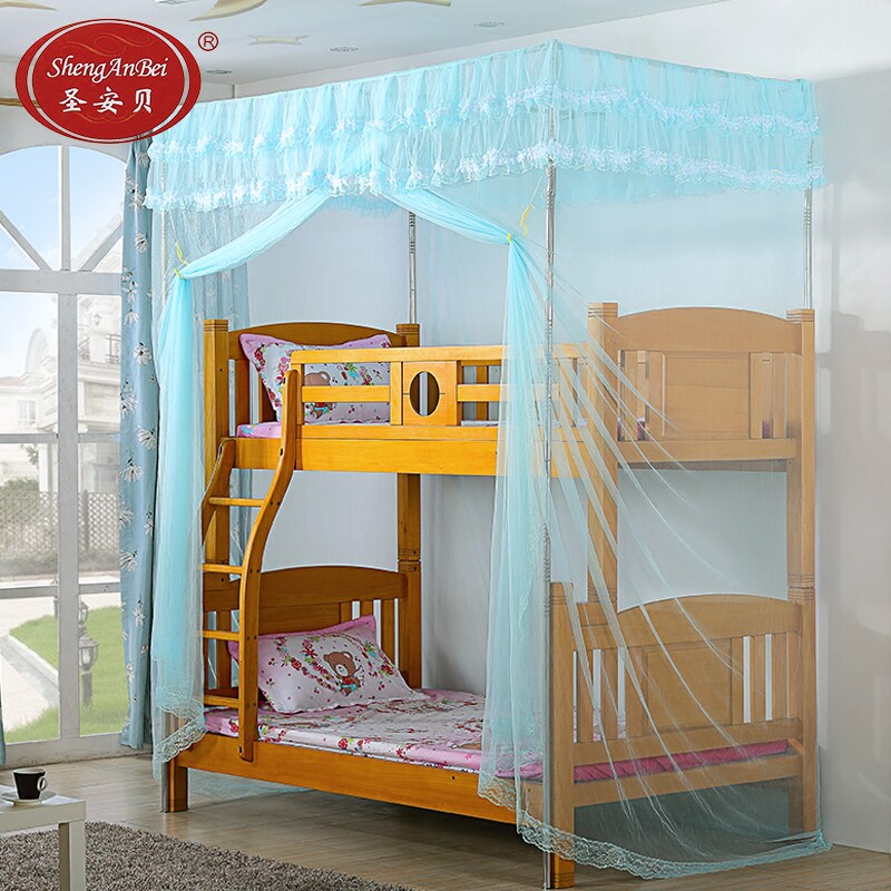 直梯不打墙压脚双层高低床子母床上下床儿童衣柜床 加密方顶蚊帐,床上用品,蚊帐,淘宝优惠券,粉丝福利购,淘宝优惠卷