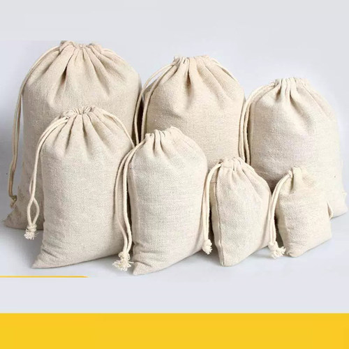 陈皮专用袋棉麻布袋收藏陈化袋储存存放保存茶叶大容量麻包袋密封