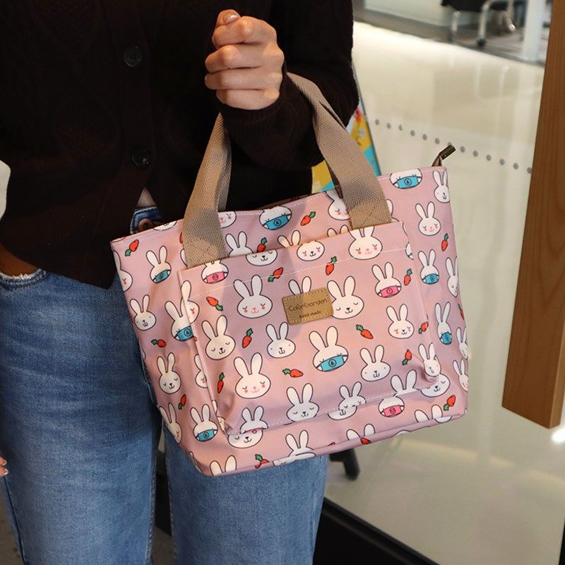 优质时尚防水大容量手提学生便当包妈咪母婴包出游小拎包饭盒袋子,收纳整理,饭盒袋,淘宝优惠券,粉丝福利购,淘宝优惠卷