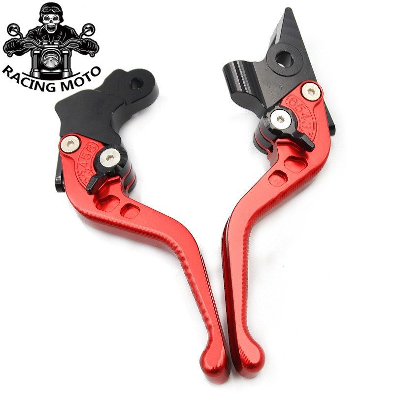 适用复古摩托车幽客UK250改装刹车牛角刹车离合手把拉杆手柄UK400