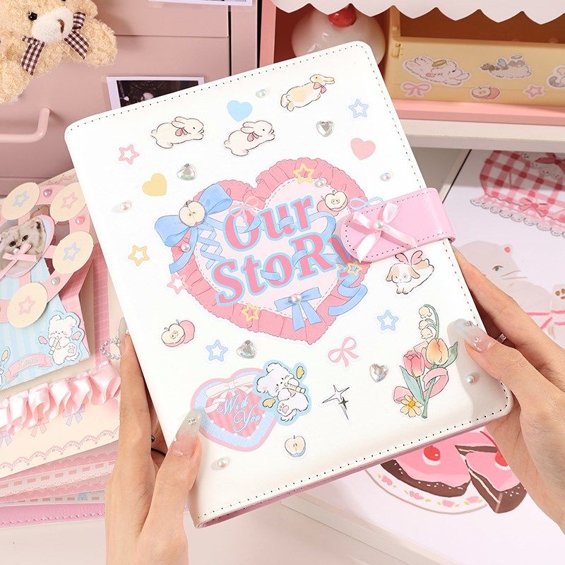 七夕礼物送男友立体书diy手工情侣相册3d半成品材料包送女友生日