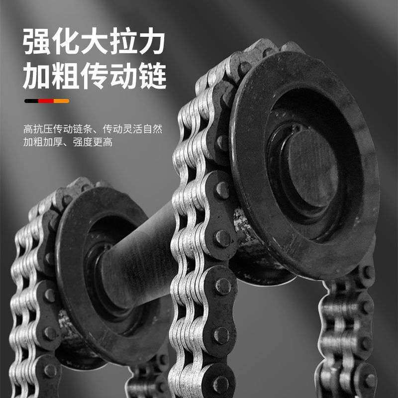 脉辉金茂1吨小型升降叉车手动液压叉车搬运装卸堆高车脚踩托盘车