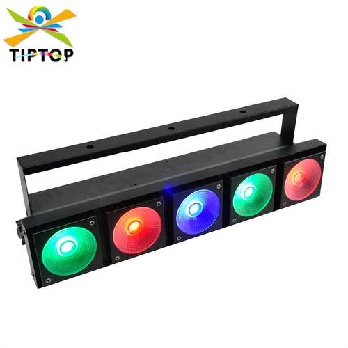 长条点控5颗矩阵背景LED效果灯RGB RGBW COB灯珠高亮度染色跑马