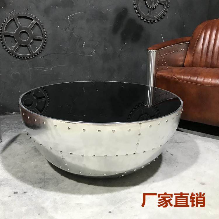 工业loft铝皮矮桌个性咖啡桌圆形大碗茶几简约茶桌整装小户型家具,玩具/童车/益智/积木/模型,毛绒/玩偶/公仔/布艺类玩具,淘宝优惠券,粉丝福利购,淘宝优惠卷