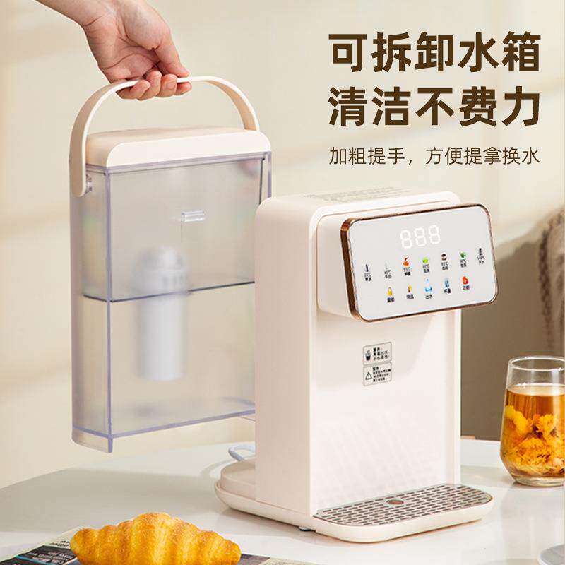跨境即热饮水机大容量小型家用速热直饮机桌面台式智能数显烧水壶