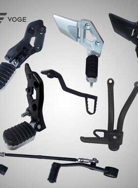 无极525DSX DS525X原装黑武士左右主副搁脚后制动刹车变挡速踏板