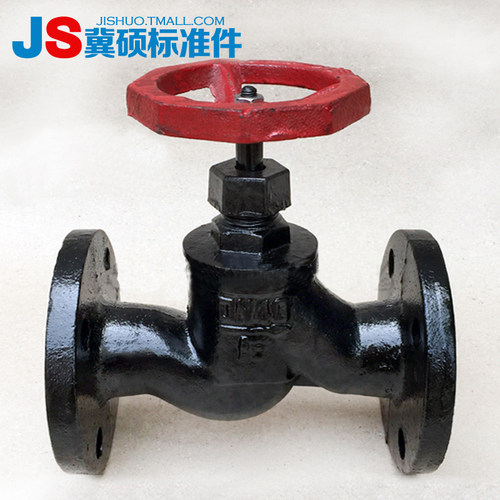 J41T-16铸铁法兰截止阀/铸铁蒸汽阀门DN15 25 32 40 50 65 80 200