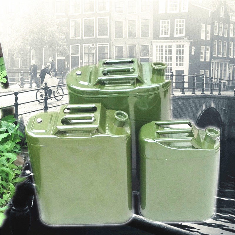 加厚小型便携式汽油桶10L20L30升汽车摩托车户外储存备用柴油箱