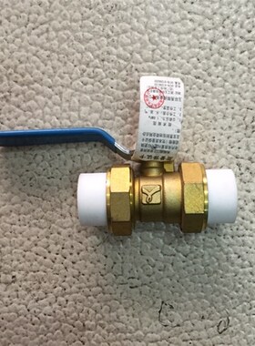 PPR活接球阀  Dn20    4分   PPR管球阀  热熔管球阀   58铜