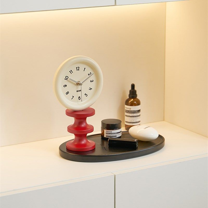 屋准客厅桌面创意时钟装饰摆件玄关托盘电视柜装饰品摆放式座钟,家居饰品,座钟,淘宝优惠券,粉丝福利购,淘宝优惠卷