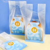 糕点打包烘焙包装 八 F829鲜吐司袋透明方包机热封口密封面包中式