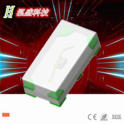 厂家直销指示灯高亮LED灯珠微型贴片式0201橙色灯光发光二极管