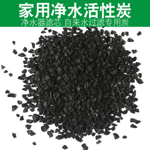 食品级活性炭滤水家用食用过滤净水器滤芯净化井水处理颗粒椰壳炭