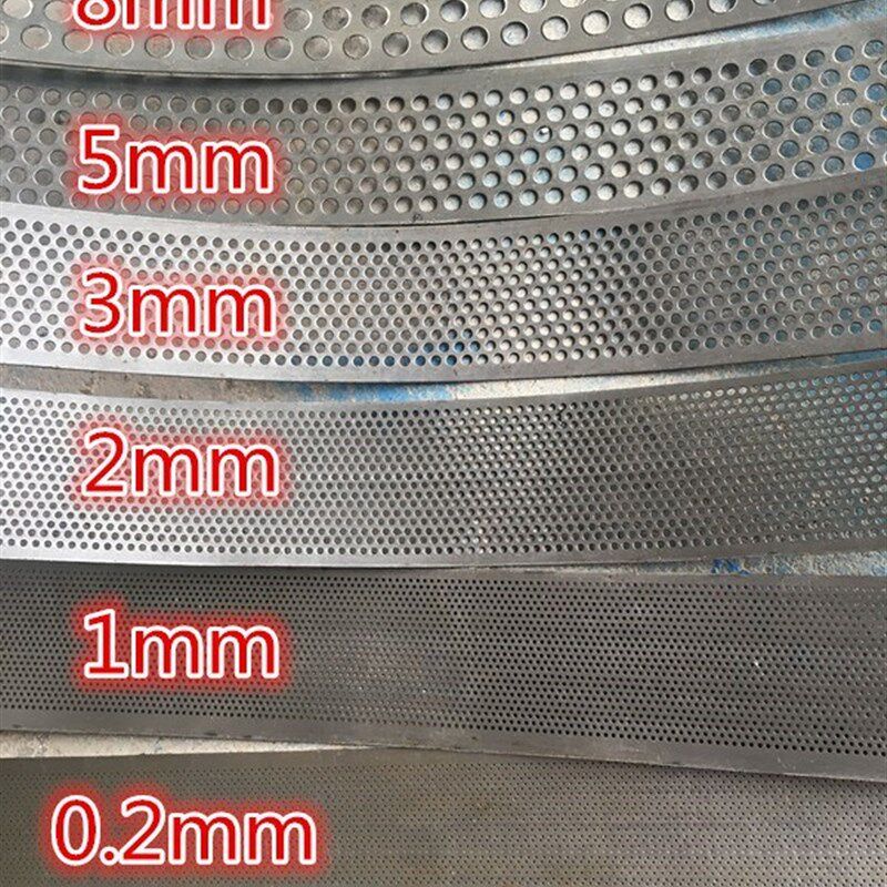 锣底玉米粉碎机网片筛网工业筛子打粉机家用罗底过滤不锈钢细网