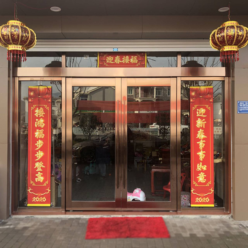 写真照片婚纱照来图定制聚会照签到卷轴丝绸卷轴挂画全家福卷轴画