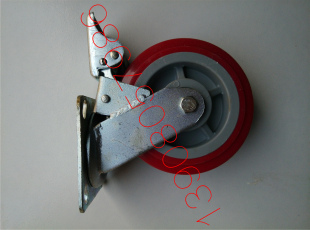 6寸脚轮万向轮平推车移动脚手架轮子配件