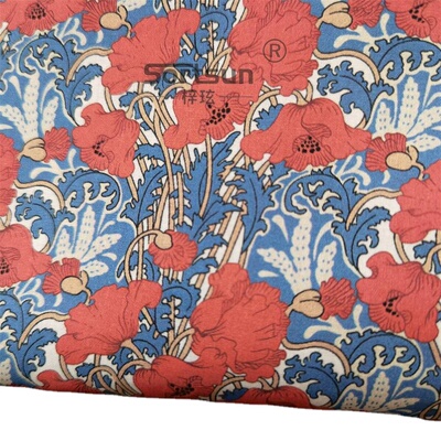 Clementina美人虞 80支高支全棉布料面料数码印花女童服装