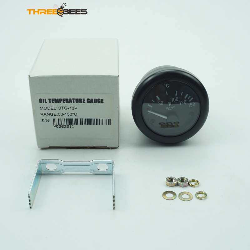 卡车汽车仪表OTG-12V 52mm指针式油温表柴油发电机配件